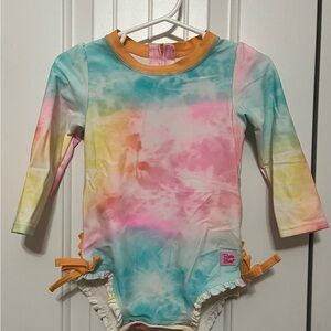 Ruffle Butts Tie-Dye Swimsuit